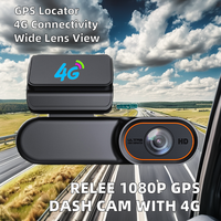 Caméra de tableau de bord GPS 1080P pour véhicule, double objectif, capteur G, diffusion en direct, enregistreur vidéo WiFi, prise en charge carte SIM 4G LTE, garantie 1 an