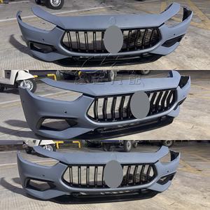 Kit de parachoques trasero delantero de ajuste directo de actualización de estilo deportivo para <span class=keywords><strong>Maserati</strong></span> Ghibli 2013-2023 MONTAJE DE Kit de cuerpo agresivo - Product Image 4