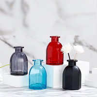 Bouteille en verre vide de luxe de 100 ml pour diffuseur de parfum de voiture avec boîte, diffuseur prismatique pour huiles essentielles et parfums – Vente en gros