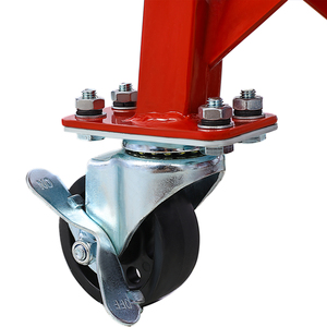 FCJ metallo Jack da lavoro con ruote a pedale di sollevamento - Product Image 4