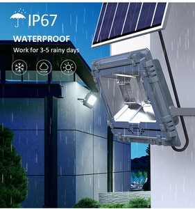 ไฟสปอร์ตไลท์สนามกีฬากันน้ำ IP67 ไฟ LED RGB พลังงานแสงอาทิตย์ - Product Image 6