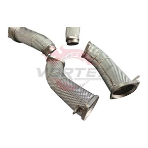 ท่อไอเสียสแตนเลสเกรดพรีเมียม Vortex พร้อมแผ่นกันความร้อน สำหรับ BMW M5 G90 4.4T Twin Turbo V8 อัพเกรด - Product Image 5