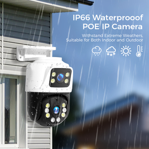 Hiseeu 4MP + 4MP ống kính kép phát hiện khuôn mặt ngoài trời mạng PoE DOME PTZ CCTV An Ninh PoE IP Camera - Product Image 6