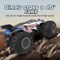 JJ Q175 2.4G RC Rock Crawler, Coche de Carreras a Control Remoto, Cargador, Control de 4 Canales, Alcance de 35-40m, Escala 1:18, Listo para Usar, Juguete para Niños