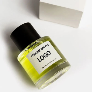 Venta al por mayor de fábrica: Botella de perfume cilíndrica de vidrio transparente vacía de 30ml/50ml/100ml con pulverizador de bomba a presión y tapa con filtro. - Product Image 1