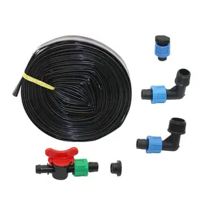 Farm Drip Tape Agricultural Pipe Systems with 50mm plastic irrigation pipe
