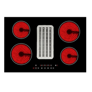 Placa <span class=keywords><strong>de</strong></span> <span class=keywords><strong>cocina</strong></span> inteligente integrada, 4 quemadores, placa calefactora <span class=keywords><strong>de</strong></span> cerámica, placa calefactora <span class=keywords><strong>de</strong></span> 4 quemadores, placa calefactora eléctrica infrarroja - Product Image 1