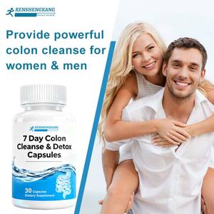 ओम गंध सबसे ज्यादा बिकने वाली 7 दिन बृहदान्त्र साफ करने वाले डिटॉक्स कैप्सूल पाचन स्वास्थ्य पूरक आंत स्वास्थ्य वयस्क ग्लूटेन-मुक्त - Product Image 6