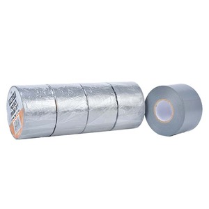 Tùy chỉnh 2 "PVC ống Ống gói Doanh sửa chữa bọc nhựa đường ống gói bạc grey bảo vệ mạnh mẽ dính băng Đen - Product Image 1