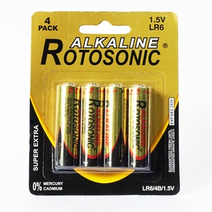 Pile alcaline haute puissance sans mercure en aluminium format AA LR6 UM2 1,5 V pour jouets et lampes de poche - Product Image 6