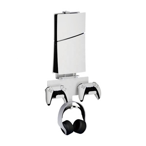 Accessoires de jeu GMA01-PS04, support mural PS5 avec support pour manette et casque pour console de jeu PlayStation 5 Slim - Product Image 5
