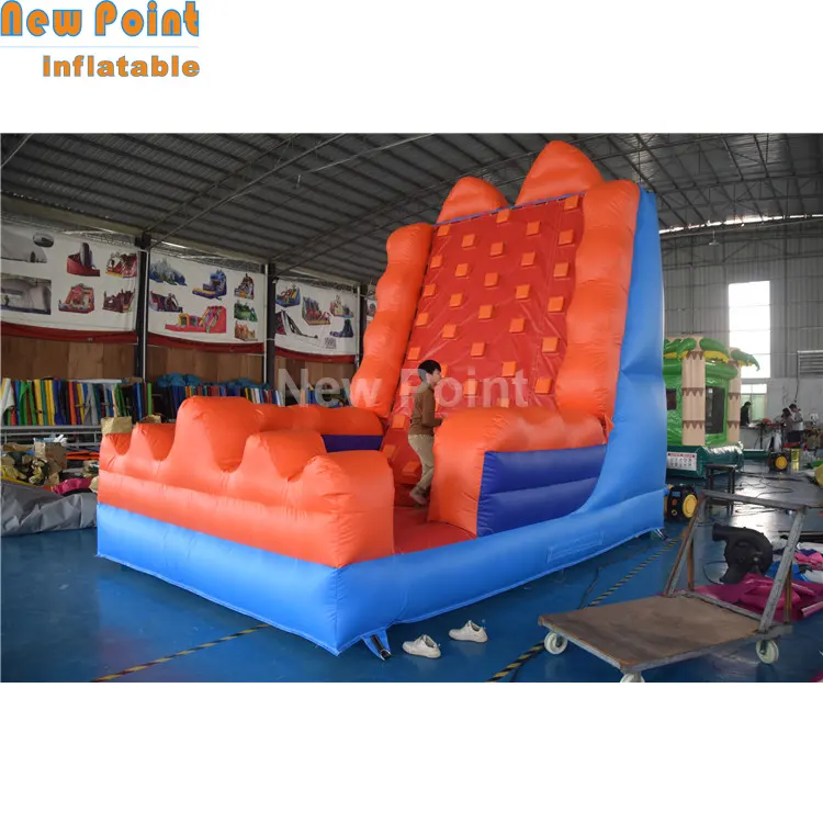 गर्म बिक्री बच्चों और वयस्कों के लिए Inflatable रॉक क्लाइम्बिंग दीवार