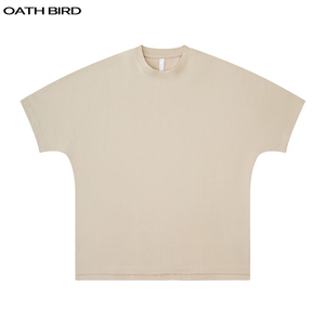 Chất Lượng Cao Nặng Cotton Liền Mạch Boxy Áo Thun Tùy Chỉnh In Ấn Người Đàn Ông Của T-Shirts Đồng Bằng Trống Nặng Quá Khổ Áo Thun Cho Nam Giới - Product Image 2