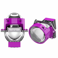 Feu de position latéral avant automatique de 3 pouces, 12V 10W, faisceau haut/bas, projecteur LED HID, lampe de conduite pour accessoires de camion et de voiture