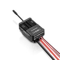 Contrôleur de vitesse étanche EZRUN MAX5 HV PLUS G2 330A 6-12S ESC pour 1/5 1/7 1/8 RC Trucks Car