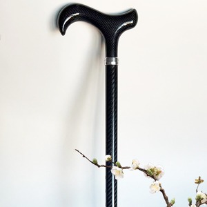 Canne de marche Xinsheng en fibre de carbone, tête en forme de K, légère, amortissante et antidérapante pour le soutien à la marche - Product Image 3