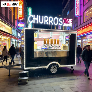 Remolque de Comida Cuadrado de Acero Inoxidable con Certificación CE DOT, Ideal para Helados, Yogur Congelado, Hamburguesas y Cocina Móvil Rápida - Product Image 6