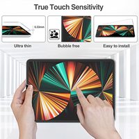 Protecteur d'écran en verre trempé HD compatible avec iPad Pro 11 2022 / iPad Pro 2024 avec emballage