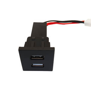 Водонепроницаемый <span class=keywords><strong>VW</strong></span> Dual <span class=keywords><strong>Usb</strong></span> зарядное устройство 2-<span class=keywords><strong>Usb</strong></span> порты зарядное устройство розетка для 12V/24V автомобиля с подсветкой цифровой дисплей - Product Image 6