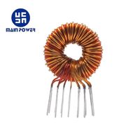 Bobine d'inductance toroïdale en ferrite à haute stabilité pour alimentation principale, onduleur de climatisation, convertisseur abaisseur, inducteur haute fréquence à faible perte