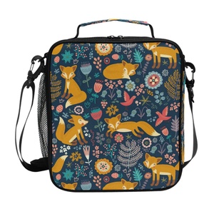 Custom Logo Thermal Insulated Picnic Lunch Bag Reusable Tote Cooler Bag for Kids - Product Image 1