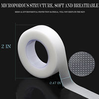 Bande adhésive chirurgicale transparente en PE de 1,25 cm x 10 m, résistante à l'eau, certifiée ISO, avec service personnalisé