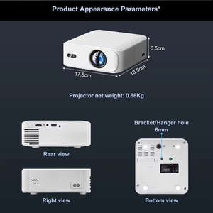 Mini <span class=keywords><strong>Proyector</strong></span> OEM V318 1080P Nativo con Enfoque Automático, <span class=keywords><strong>Proyector</strong></span> Portátil 4k Android Smart con <span class=keywords><strong>Bluetooth</strong></span> y Wifi, Económico, <span class=keywords><strong>Proyector</strong></span> de Datos - Product Image 6