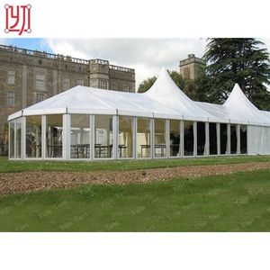 Tente de réception de mariage blanche transparente de 1500 m2 - Product Image 4