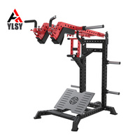 Machine de musculation des épaules à charge libre pour usage commercial, en acier, design pliable
