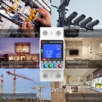 RMshebei Energi Wifi Meter Sistema de monitoreo de energía con Wifi Din Rail Ajustable sobre bajo voltaje Disyuntor de protección