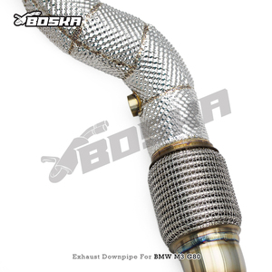 Tubo de Escape OEM Boska para M3/M4 G80/G82 M2 G87 S58 3.0T 2021-2024, Sistema de Escape de Acero Inoxidable de Flujo Libre para Automóviles de Calle - Product Image 4