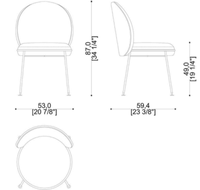 Nouveau design de chaises de salle à manger de luxe traditionnelles et modernes chaises en tissu à motif de fleurs pour table à manger table basse parfaite