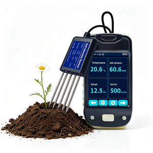 Kit <span class=keywords><strong>de</strong></span> test <span class=keywords><strong>de</strong></span> sol agricole 7 en 1 avec capteur et <span class=keywords><strong>appareil</strong></span> portable pour l'analyse du sol agricole, <span class=keywords><strong>mesure</strong></span> du pH, <span class=keywords><strong>de</strong></span> l'EC, du NPK et <span class=keywords><strong>de</strong></span> la température du sol - Product Image 2