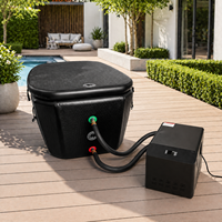 Refroidisseur d'eau 1/2 CV en gros avec pompe filtrante à commande intelligente et système de refroidissement rapide pour bain de glace, salle de sport à domicile et spa