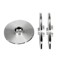 Pompa Air Sentrifugal Impeller Ganda Bahan Stainless Steel Tahan Lama