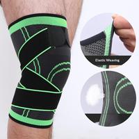 Rodillera de Compresión con Cierre de Cordones Ajustable, Transpirable, Antideslizante, Protección de Rótula, Soporte para Entrenamiento Deportivo, Unisex