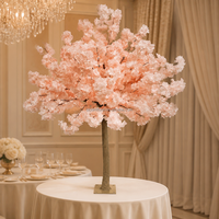 BL-AT34 1,20m 1,50m Weißer Künstlicher Kirschblüten-Tischbaum als Blumen-Centerpiece für Hochzeitsfeiern und Bankett-Tischdekoration
