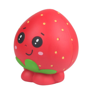 Pu Strawberry <b>Squishy</b> Toy For Kids 2 4 Years Slow Rebound Fidget Toy Unisex - Product Image 4