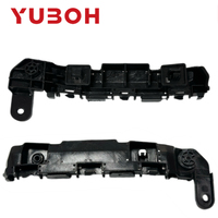 YUBOH Braket Samping Bumper Depan Kiri 71193-T7A-000 Kanan 71198-T7A-000 untuk Honda Vezel VE-1 2015-2019 Braket Penguat