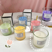 Molly Glory Benutzerdefiniertes Logo Größe Wohndekor Ungiftige Natürliche Sojawachs Langlebige Aromatherapie Duftkerze