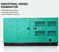 Générateur diesel ultra-silencieux 150 kW à longue durée de vie, 250 kW, 300 kW, pour utilisation en extérieur et en tunnel, ATS, refroidi par eau, Portugal