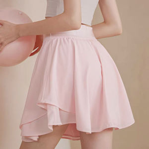 Gaun tenis Mini wanita, Rok lipit klasik kustom untuk pakaian Golf kelas atas - Product Image 5