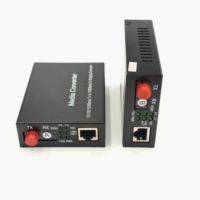 Convertidor de Medios de Fibra Óptica OEM ODM 1550nm SMF 20km Single SC 100Base Fast Ethernet