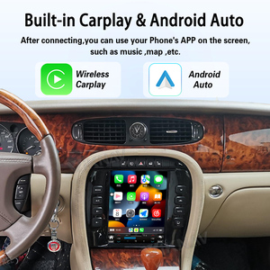 <span class=keywords><strong>Autoradio</strong></span> Android Viknav pour Jaguar XJ 2004-2008, écran tactile, mise à niveau de l'<span class=keywords><strong>autoradio</strong></span>, Android Auto sans fil, CarPlay, navigation GPS, unité principale - Product Image 3