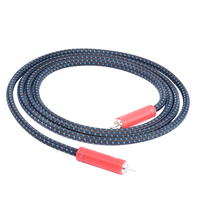 Câble audio RCA Hi-Fi haut de gamme RASANTEK, gaine en PVC, mâle-mâle, pour lecteur DVD, amplificateur CD, microphone, interconnexion (OEM/ODM)