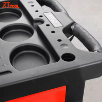 Rttool Boîte de rangement pour outils généraux/armoire/coffre Chariot de garage à commande manuelle avec ensembles d'outils Matériau en fer OEM personnalisable