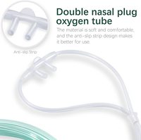 Cannule nasale à oxygène en gros pour adulte - 7,5 pieds, matériau souple, résistante aux plis, tube léger Shenzhen