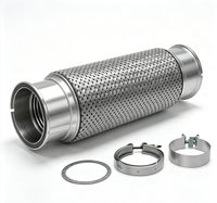 Tuyau flexible d'échappement en acier inoxydable robuste OE A04-25023-016 Neuf pour réparation moteur Columbia 112/120 2007-2010