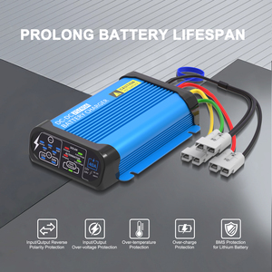 40A MPPT Solar Dual-Eingang DC-DC 24V Autobatterie-Ladegerät für Blei-Säure Lithium LiFePO4 Wohnmobil LKW-Batterien - Product Image 3