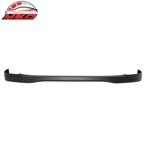 Convient pour Honda Civic 2001-2003, lèvre de pare-chocs avant style T-R, non peinte, noire - Product Image 2